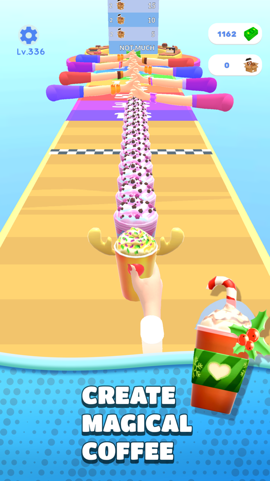 #3. Coffee Stack (iOS) Podle: Rollic Games