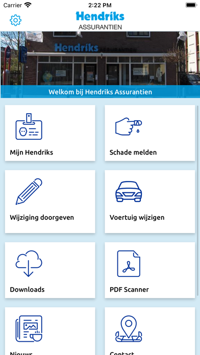 Hendriks Assurantiën Screenshot