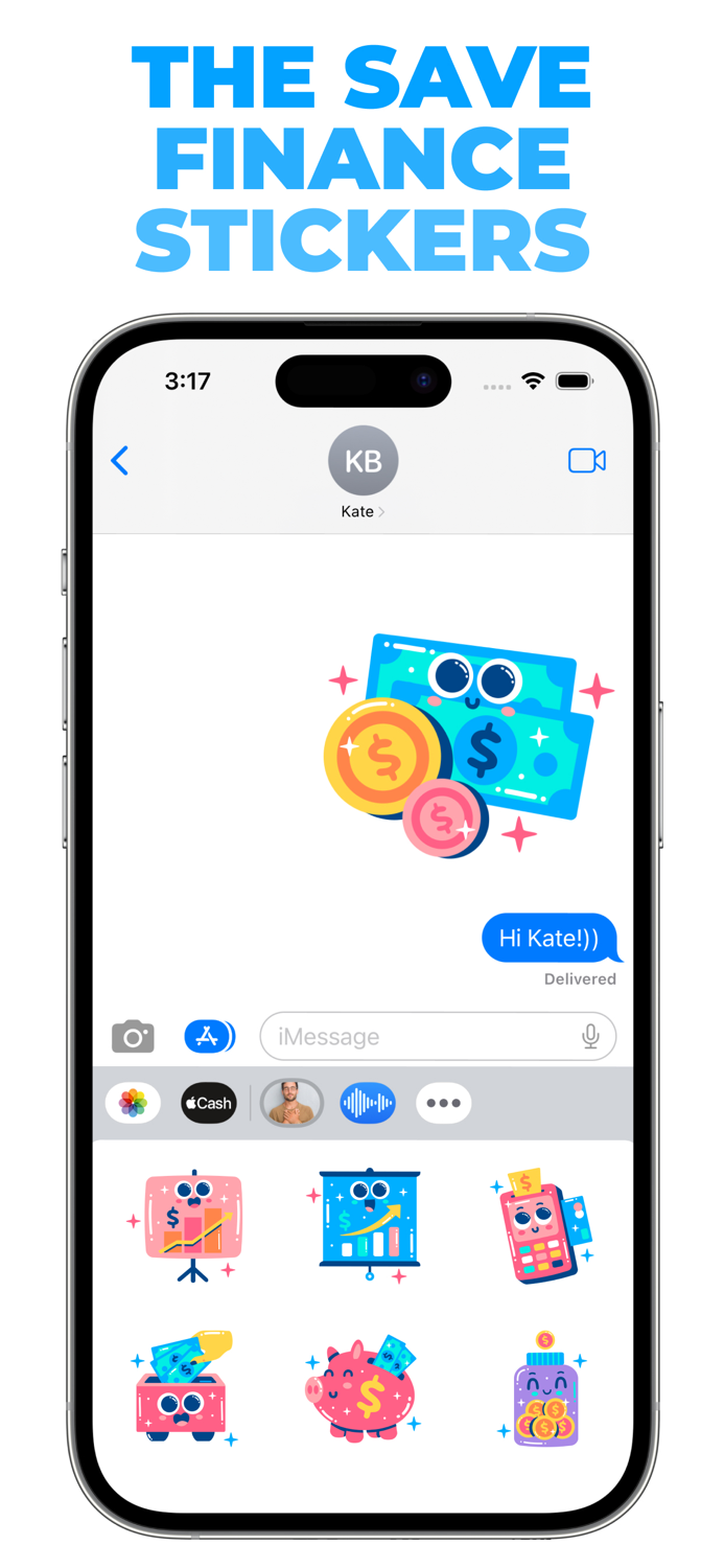 The Save Finance stickers