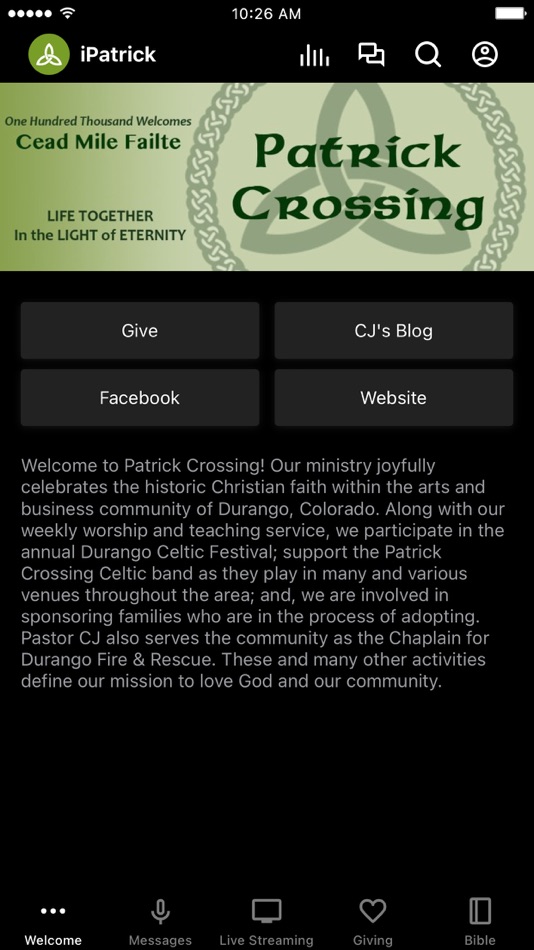 #1. Patrick Crossing (iOS) 由: Patrick Crossing