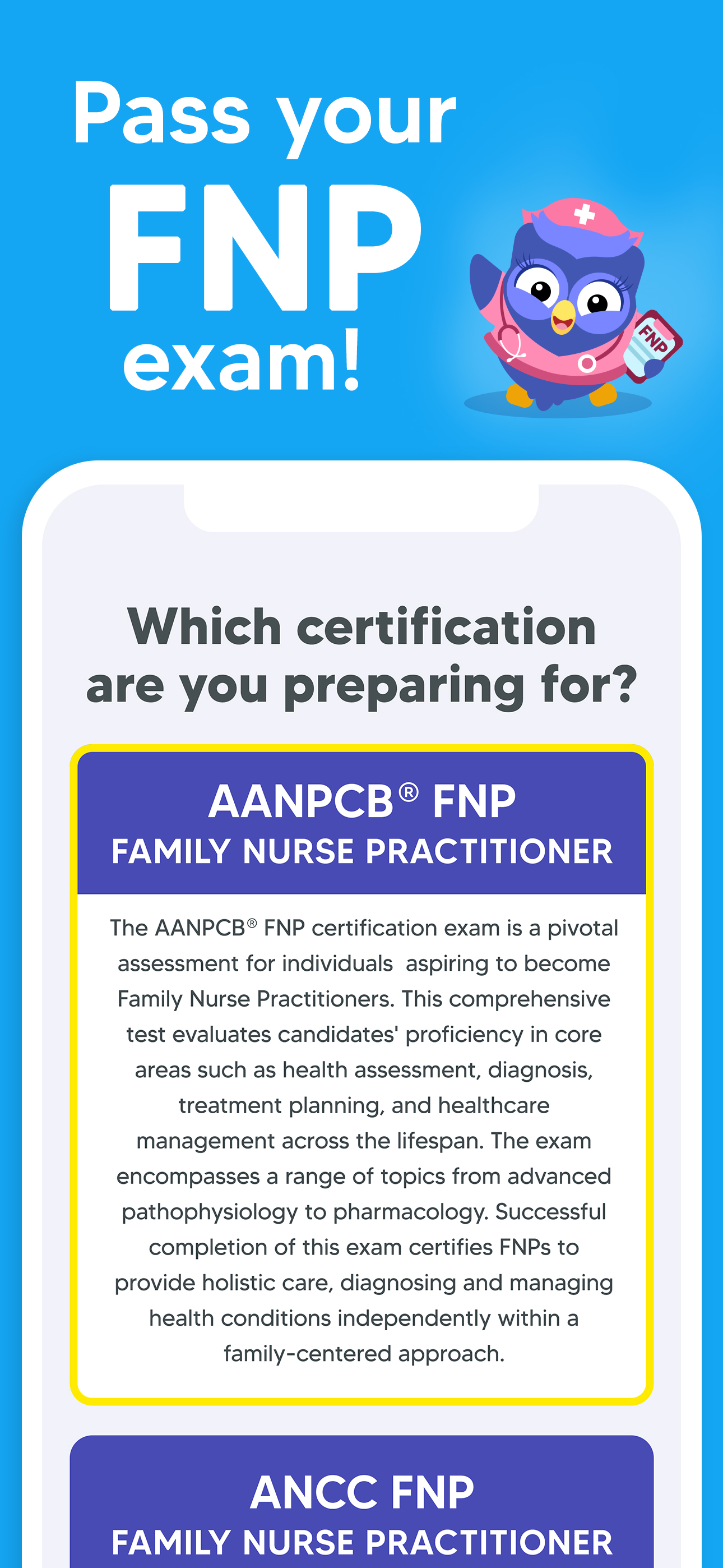 FNP Exam Prep Test Practice