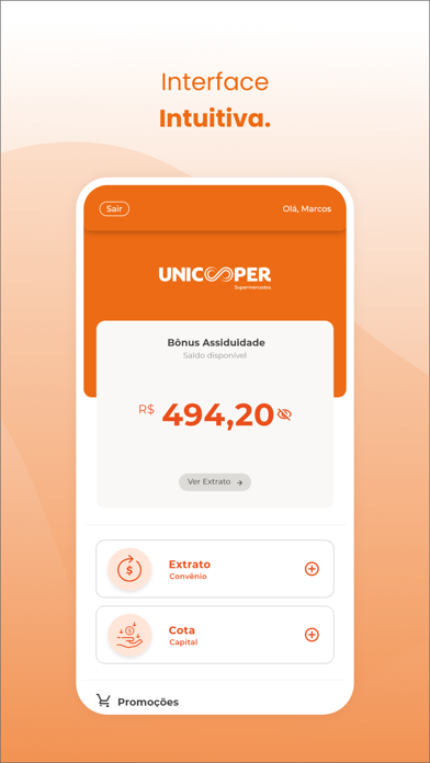 Unicooper Prêmio Screenshot