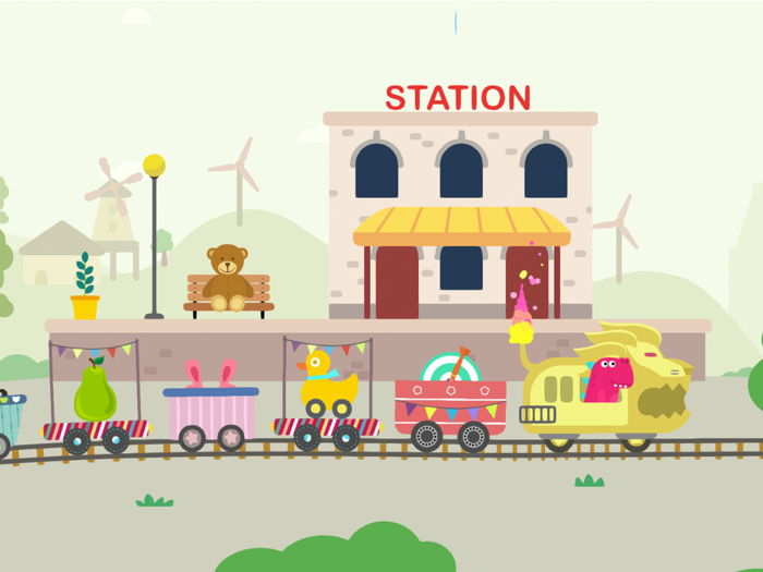 Yamo Train - Baby Racing Games