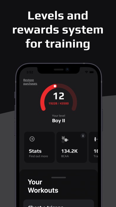 BCAA - fitness planner & log Screenshot