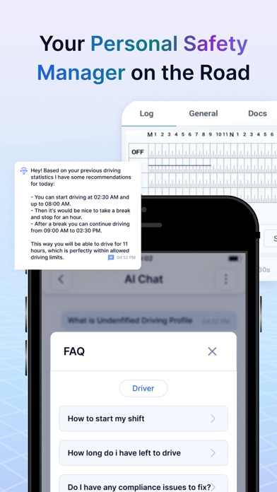 EzChatAI: Logistics AI Chatbot Screenshot