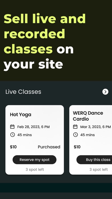 ZOMO.fit - Fitness Creator App Screenshot