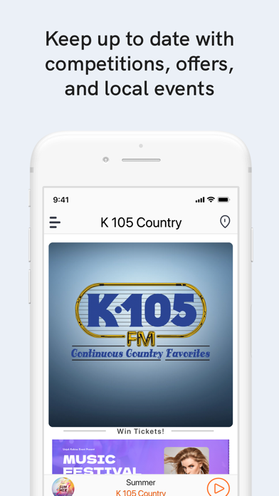 K 105 Country Screenshot