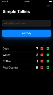 simple tallies - count on it iphone screenshot 3