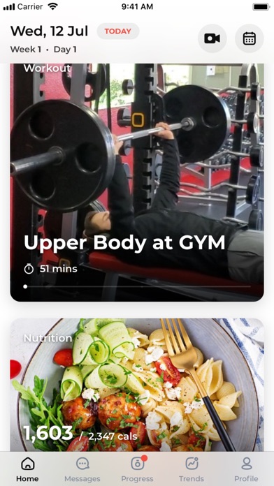 TotalFit & Nutrition Screenshot