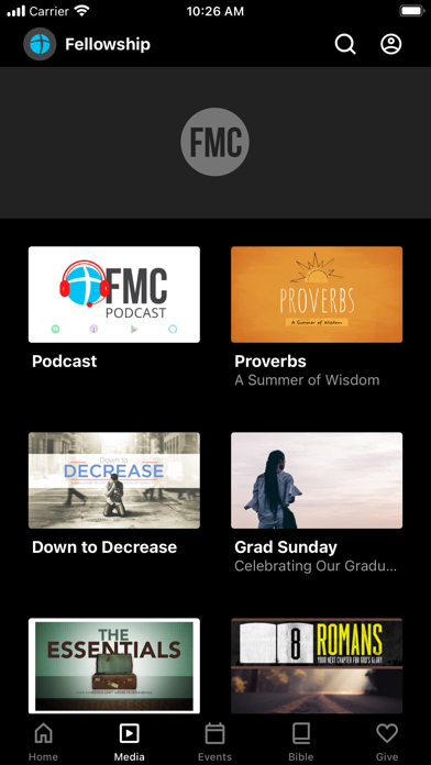 Fellowship Missionary Church Screenshot