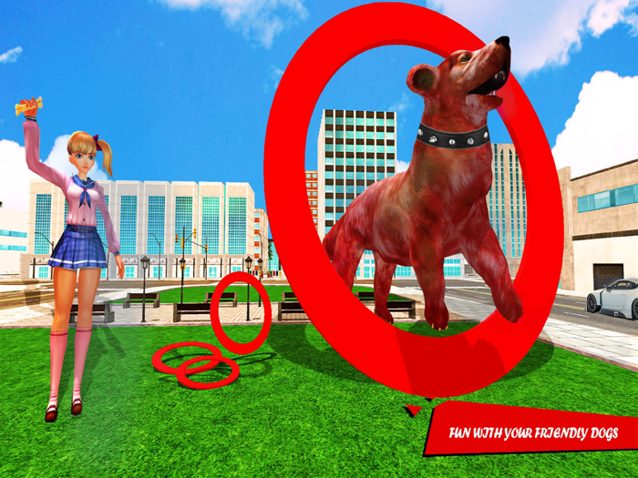Big Red Dog Simulator 3D