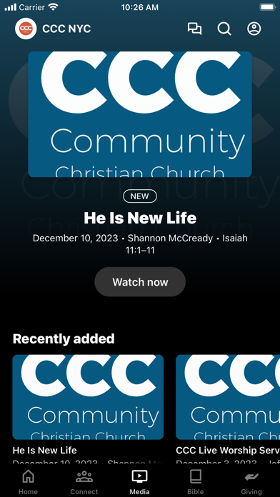 Community Christian Church NY Screenshot