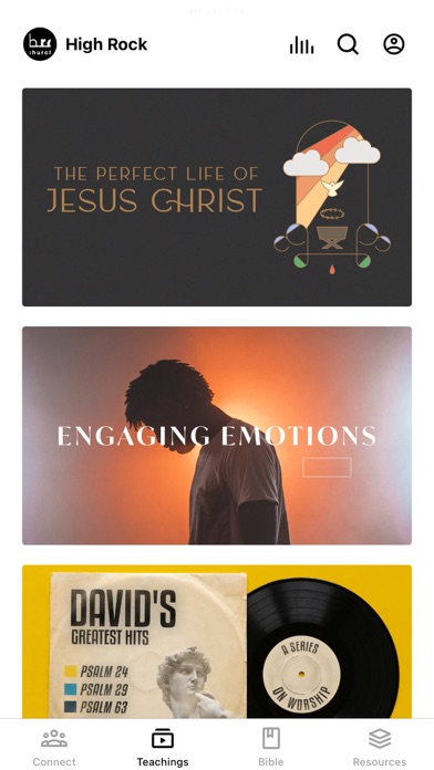 High Rock Church App Screenshot