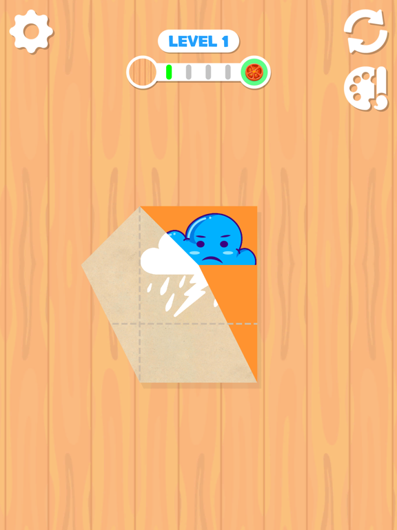 Screenshot #4 pour Fold It! Paper Puzzle 3D