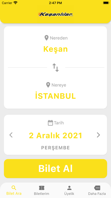 Keşanlılar Turizm Screenshot
