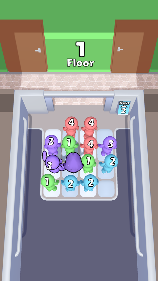#4. Elevator Queue (iOS) 게시자: ZiNKY OYUN YAZILIM ANONiM SiRKETi