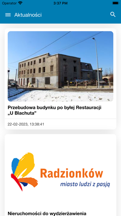Miasto Radzionków Screenshot