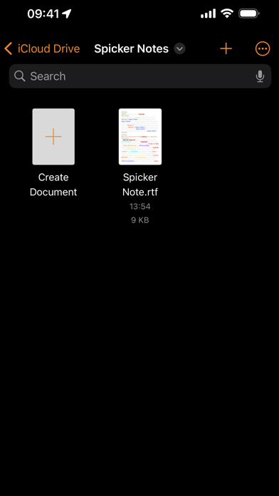 Spicker 2 Watch Notes Screenshot