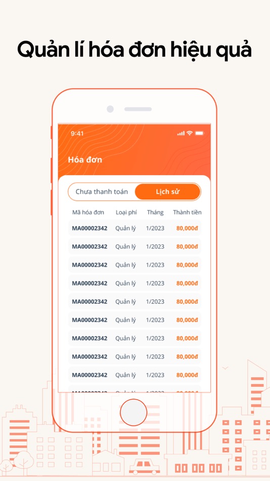 #5. QLCC - Quản lý chung cư (iOS) di: BAN UONG TOI LAI CORPORATION