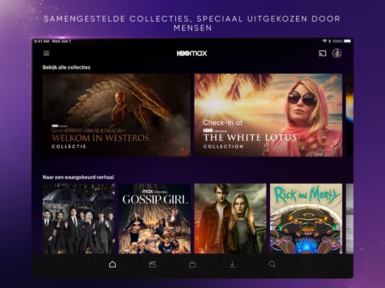 HBO Max: Stream TV en films iPad app afbeelding 4