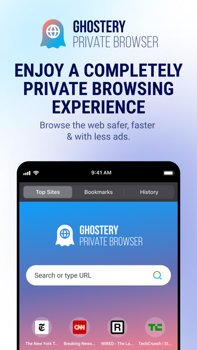 Ghostery Private Browser Screenshot