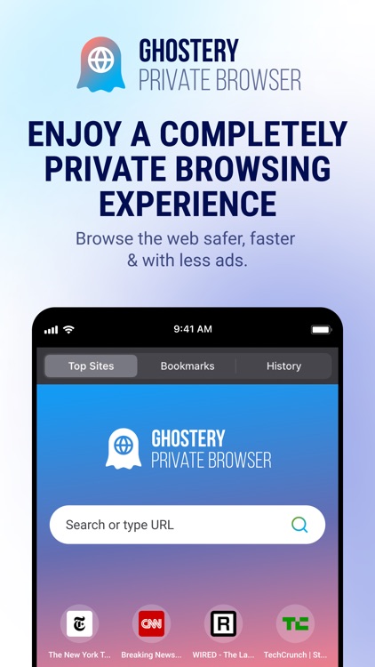 Ghostery Private Browser screenshot-0