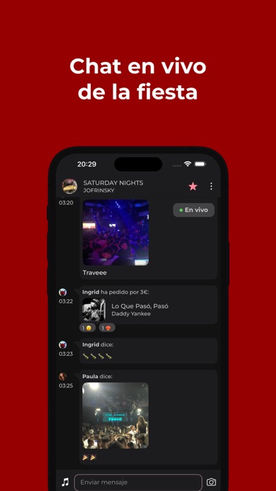B2B: Tu música, tu fiesta Screenshot