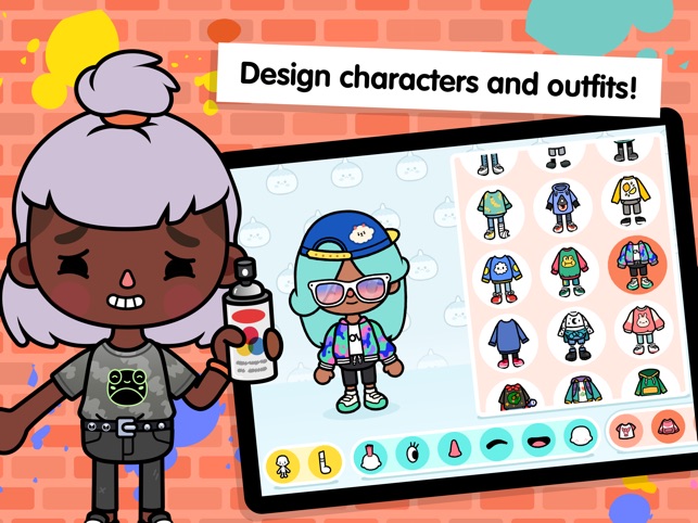 Toca Tailor characters, From the iPhone & iPad app Toca Tai…