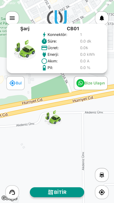 MaviŞarj Screenshot
