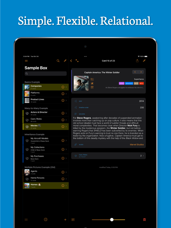 Screenshot #4 pour Kase₄: Your Personal Database