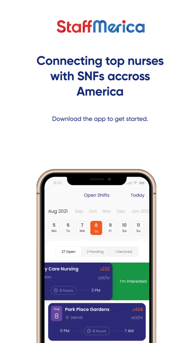 StaffMerica Screenshot