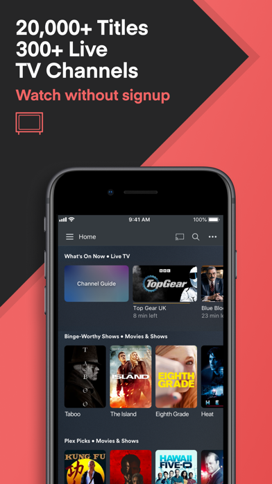 Plex: Stream Movies & TV的使用截图[2]