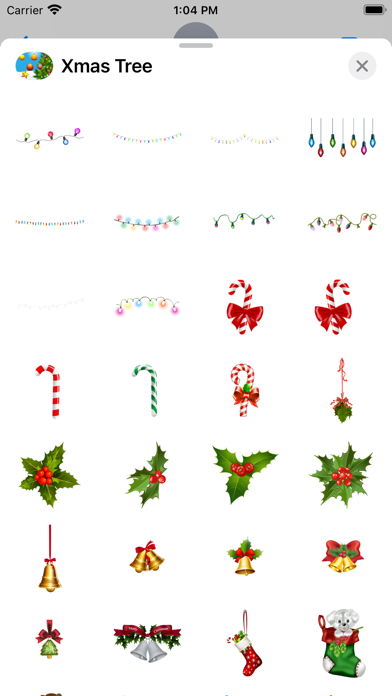 Decor Christmas Tree Stickersのおすすめ画像7