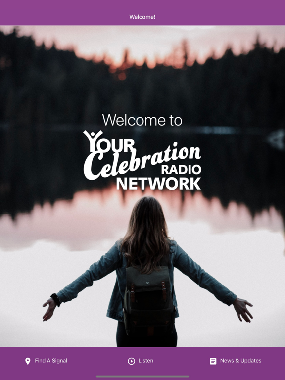 Your Celebration Radio Network iPad screenshot 1 - Music app