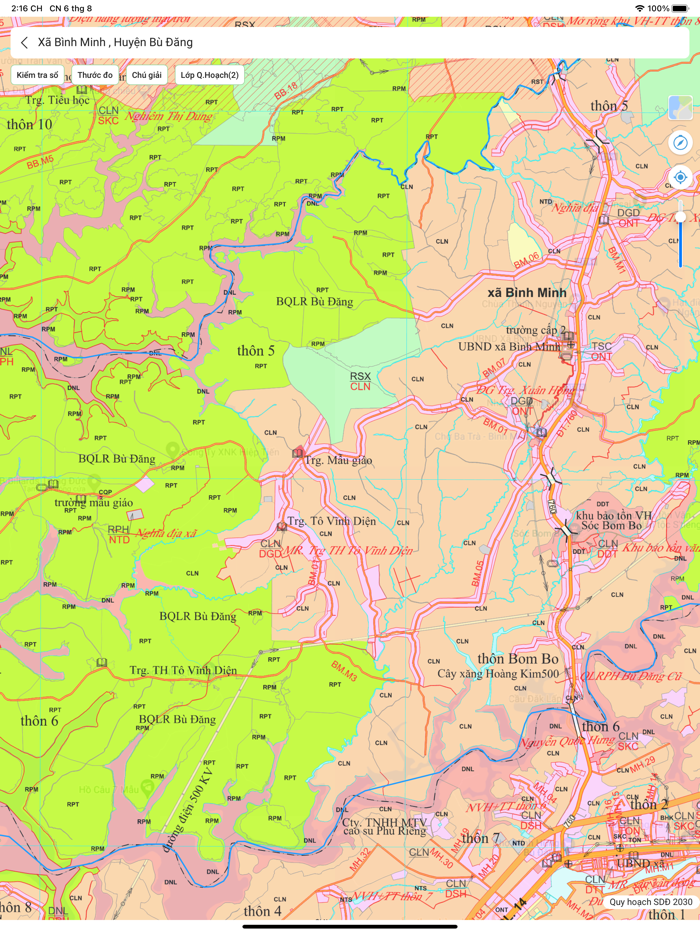 Quy hoạch Bình Phước