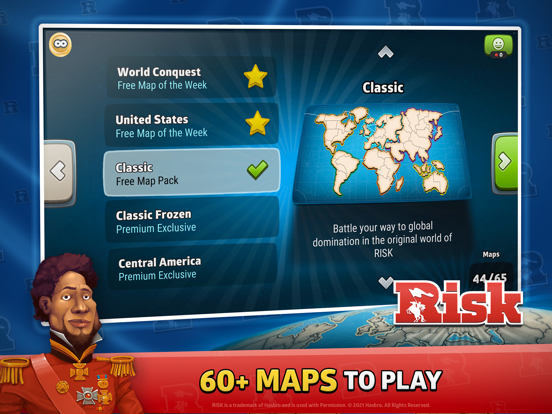 RISK: Global Domination iPad app afbeelding 2