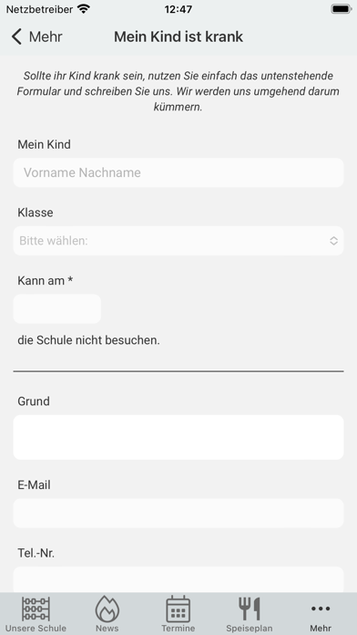 Pestalozzischule Eisenberg Screenshot