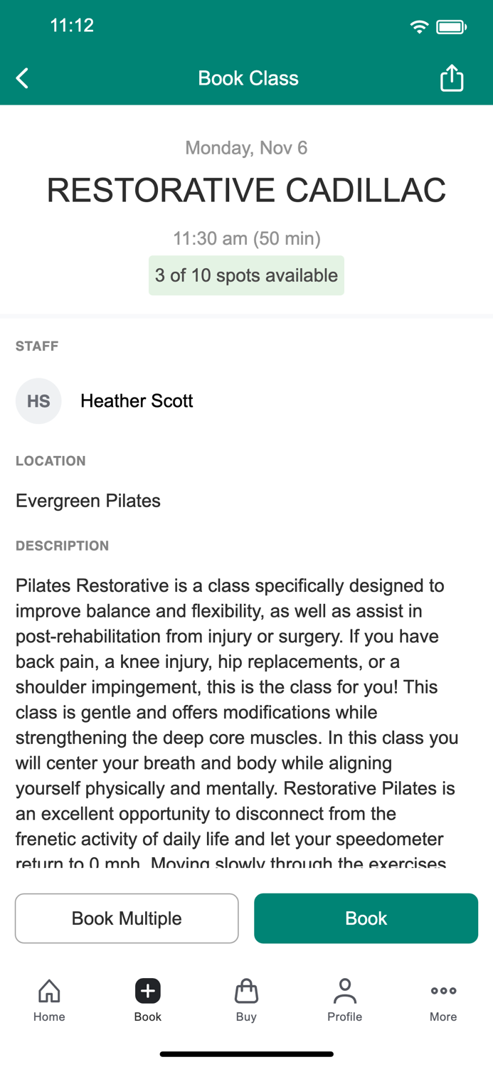 Evergreen Pilates