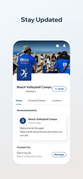 Game screenshot Beach Volleyball Camps apk