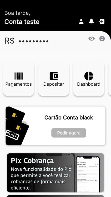 Conta Black Empresas screenshot-3