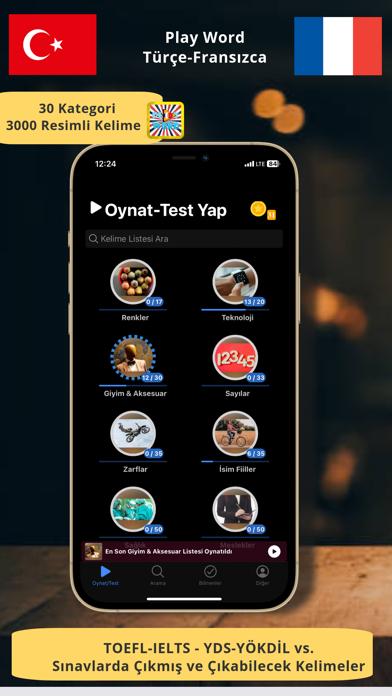 Playword YDS YDT Fransızca Screenshot