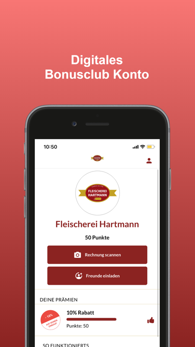 Fleischerei Hartmann Screenshot