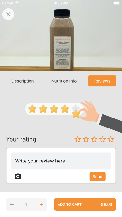 Mademeals Screenshot