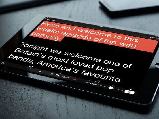 Screenshot #4 pour Teleprompter Pro Lite