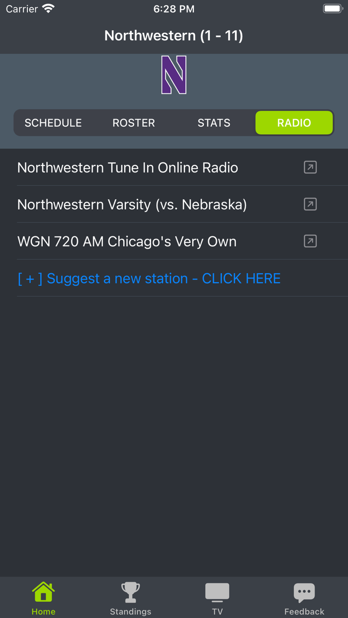 Northwestern Football