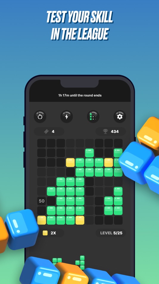 #3. Tetro Tiles - Block Puzzle (iOS) 来自: THNDR Games