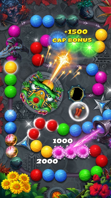 Zumba Deluxe - Marble Shooter screenshot-3