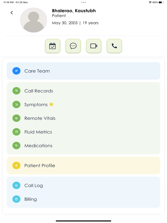 CAREGEM iPad screenshot 2 - Medical app