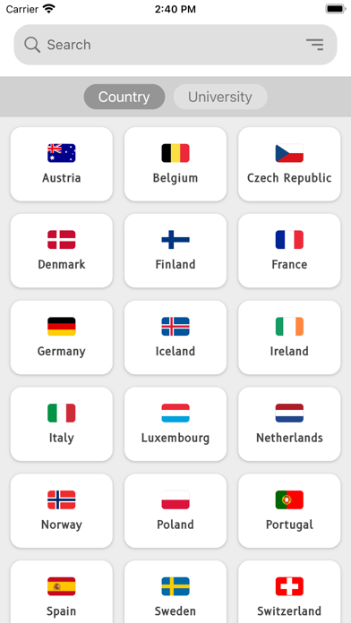 All about Europe Screenshot