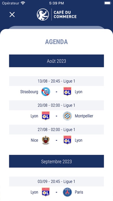 Café du Commerce OL Screenshot